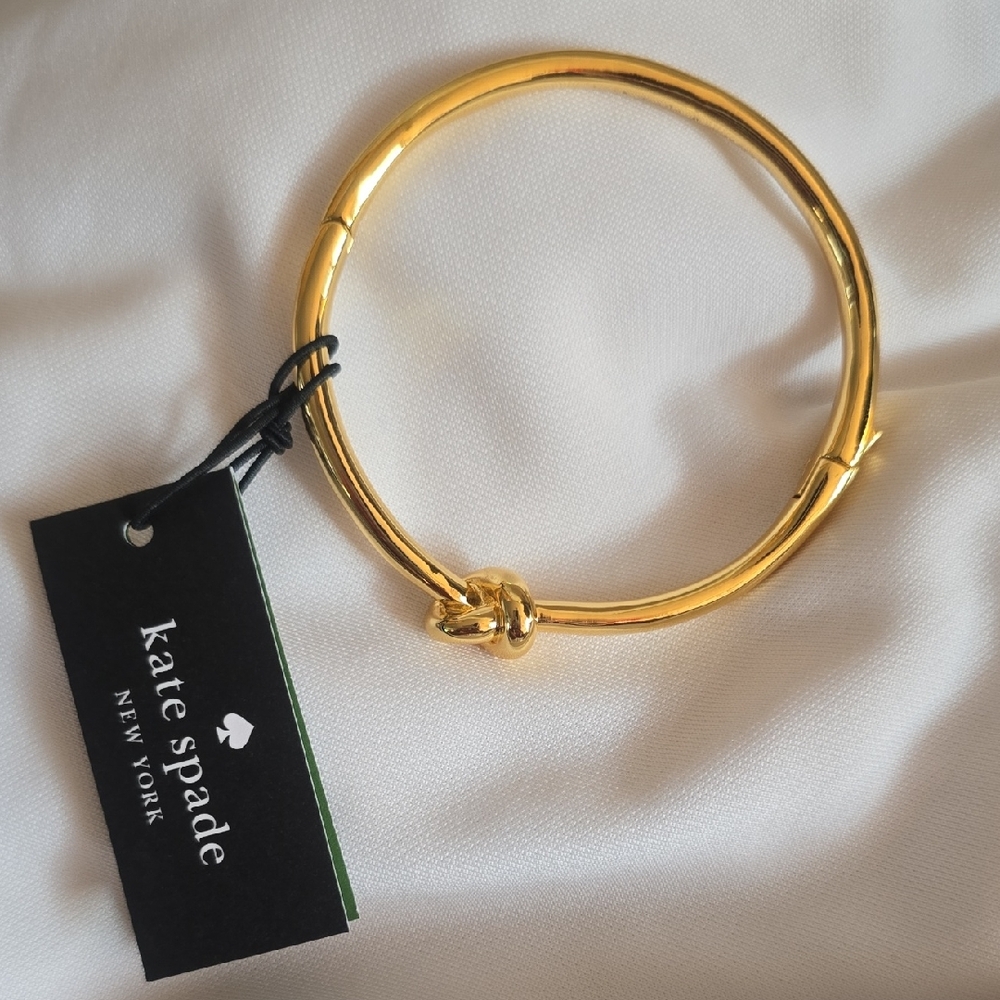 Kate Spade Gold Twist Bangle Bracelet